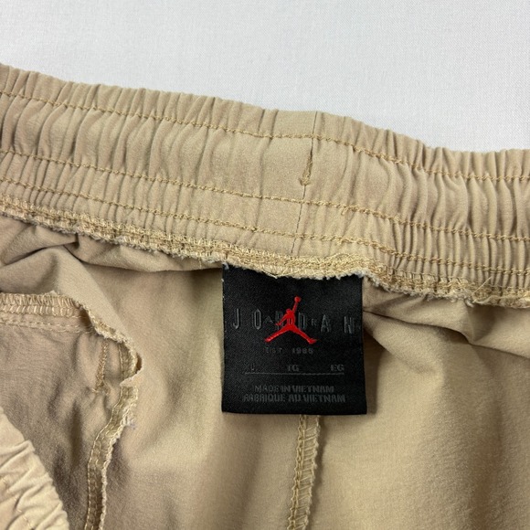 Air Jordan Track Pants Mens XL Beige Essential Woven Trouser Stretch Performance - Picture 4 of 12